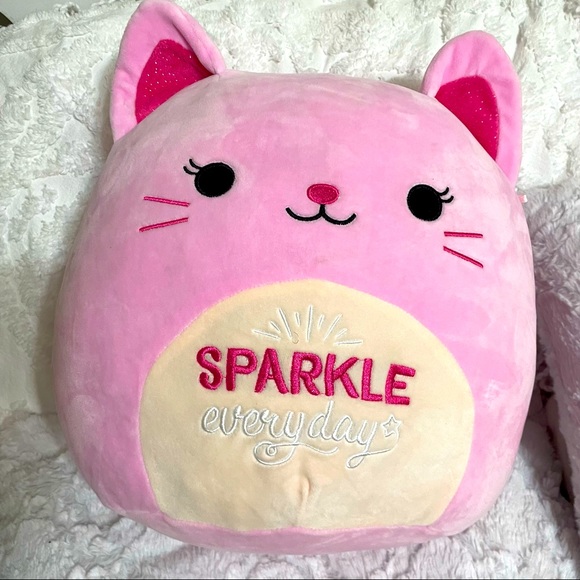 Squishmallows Other - Squishmallows Inspiration Messages 16" Kristina Cat Sparkle Everyday Plush Doll